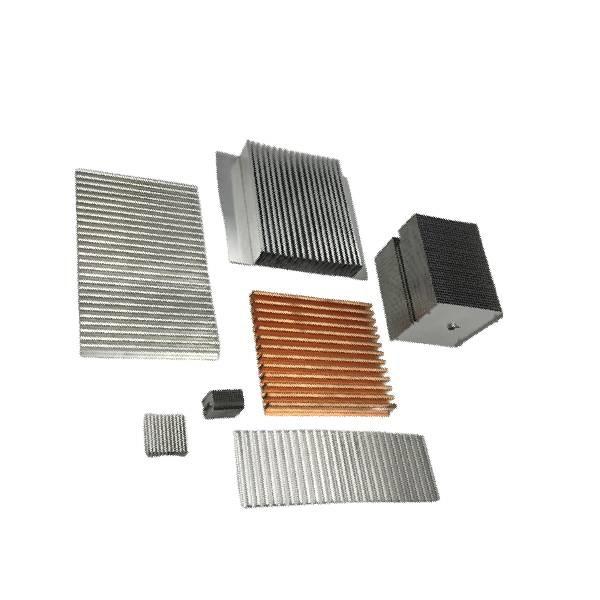 Quality CNC Machining Stamped Heat Sinks 3D STEP IGES Custom Stamped Radiator for sale