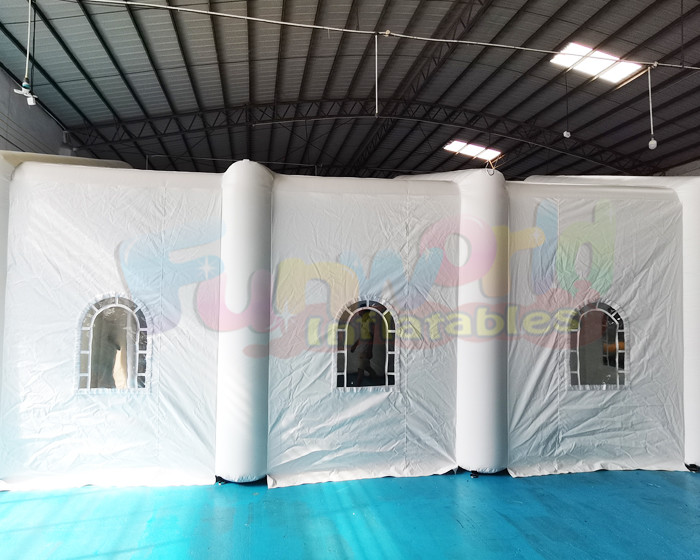 Event Cube Camping Inflatable Party Tent Temporary Structures