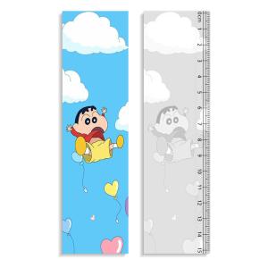 0.9mm PET + 157g Paper 3D Lenticular Ruler Customized Shape Anime Pattern