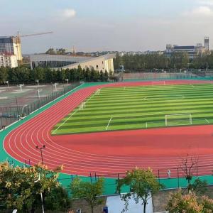 China Outdoor Higher Impact Absorption SPU Synthetic Running Track Professional on sale