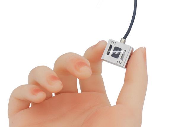 Quality Miniature force transducer 1kN tension compression load cell 200 lbs for sale