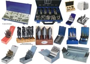 Full Range HSS CS Drill Bit Set Professional Design Titanium TiN Coating
