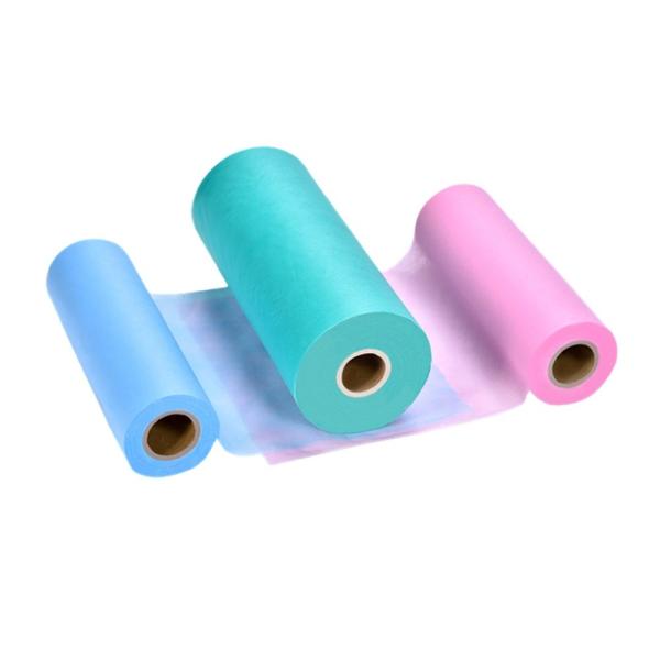 Nonwoven Fabric PP Polyethylene Washable Nonwoven Fabric Roll For Shopping Carry Bag