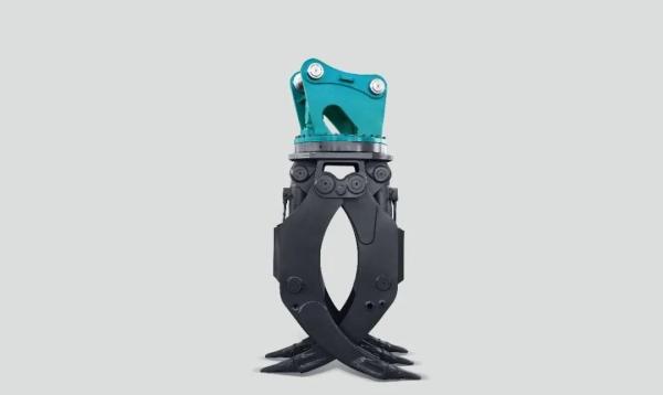 Quality Excavator Attachment Hydraulic Manual Grapple Stone Grab Mechanical Grapple For Mini Excavator for sale