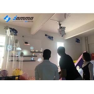 Amusement Interactive Projector Games Interactive Wall Throwing Ball 220V