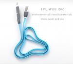 2 In 1 Multi Use Mobile Phone Micro Usb Cable For Iphone Android Cable Charger