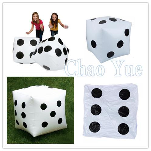 Quality Customized Fun Inflatable Dice for Sport Game for sale