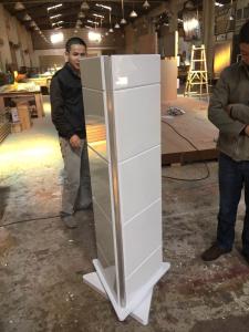 Buy cheap Aluminum Display Racks For Door&amp;Window Accesories, Rotatable Display Stand For Hardware product