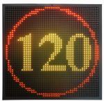 Cold Rolled Iron Cabinet Led Lane Control Guide Displays Traffic Variable