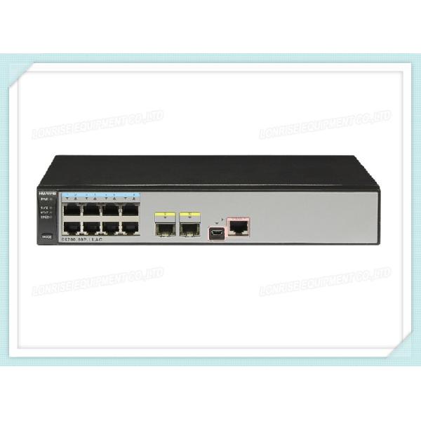 Quidway S5700 Huawei Network Switches S5700-10P-LI-AC 8 Ethernet 10/100/1000 Ports 2 Gig SFP