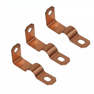 China Flexible Nickel Plated Flat Copper Busbar Jumper Powder Coated on sale