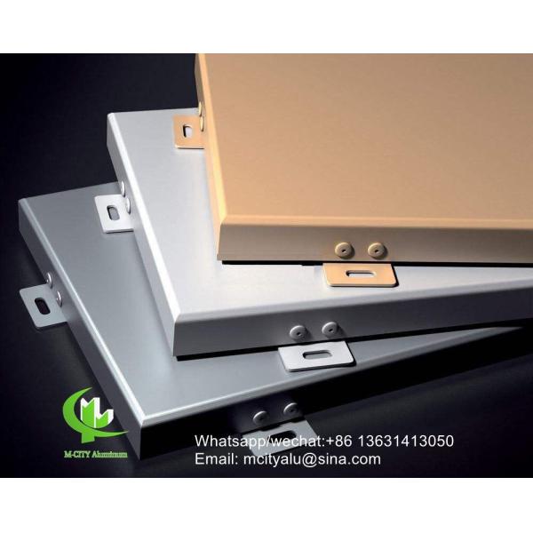 2mm PVDF Finish Aluminum Cladding Panel with Customizable Patterns for Facade Curtain Wall