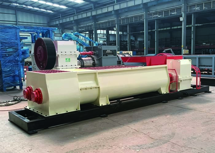 20000 - 30000 Block/hr Double Stage Vacuum Extruder For High Efficiency Clay Block Production