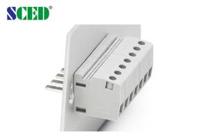 Buy cheap 300V 65A Feed Through Terminal Blocks UL94-V0 Brass M4 PA66 10.1mm Terminal Width product