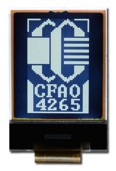 1.0'' Graphic LCD Module FSTN 42*65 Negative 12h St7565r Cfao4265A 100%