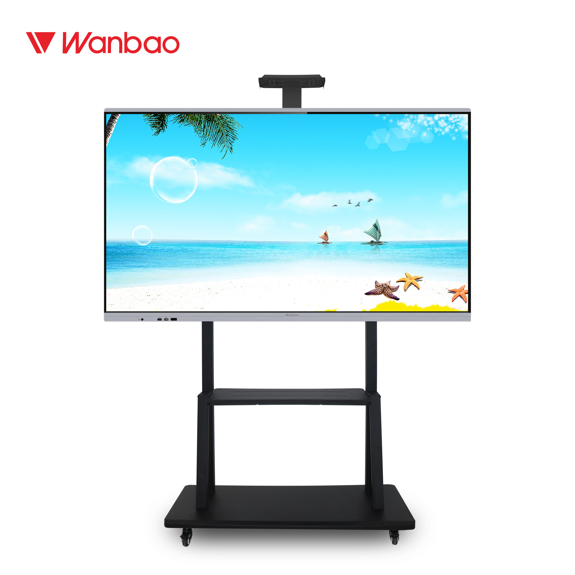 Windows 7 8 10 Android Interactive Display Panel 1920*1080P Build