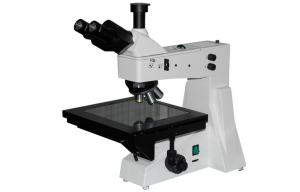Buy cheap Halogen Lamp Upright Trinocular Metallurgical Microscope with DIC and Infinity System product