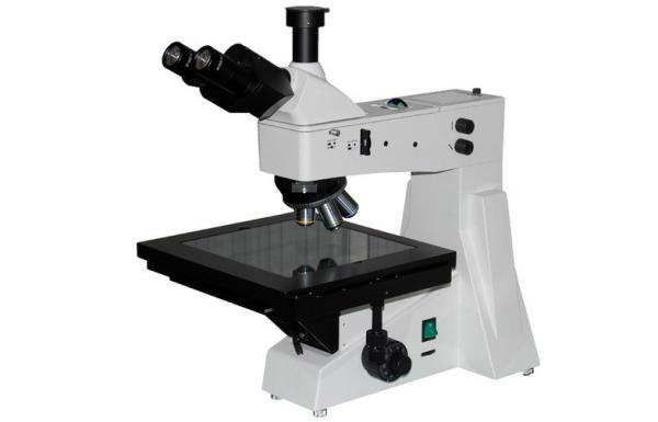 Halogen Lamp Upright Trinocular Metallurgical Microscope with DIC and Infinity