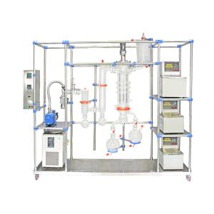 Low Temperature Short Path Molecular Distiller CBD Hemp Oil Extraction