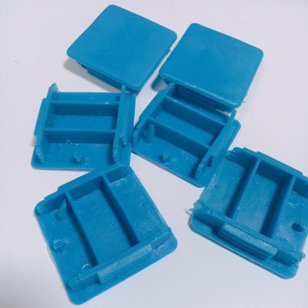 Quality Steel Pvc Caps For C Channel Rectangle Unistrut Channel End Cap Black Plastic End Cover for sale