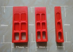 Custom Red Printer Tools  Paper Wedge For Printing Machine