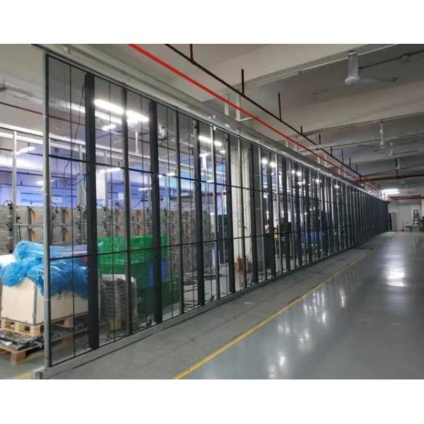 Double-sided P3.91 Transparent LED Screen Max Power Consumption 440W/m2 ODM