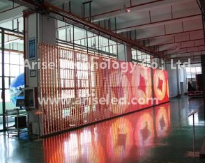 LED curtain Sign LED mesh displays P16 P20 P25 P31.25 P37.5