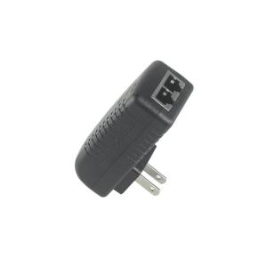 Buy cheap 10/100Mbps POE Power Adapter 24V1A Switching Power Adapter EU Plug product