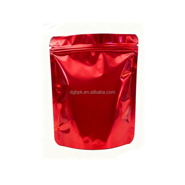 Stock Holographic Resealable Zipper Bag Moisture-Proof Custom logo Digital Printing Yin Yang Wholesale Stand up Pouch