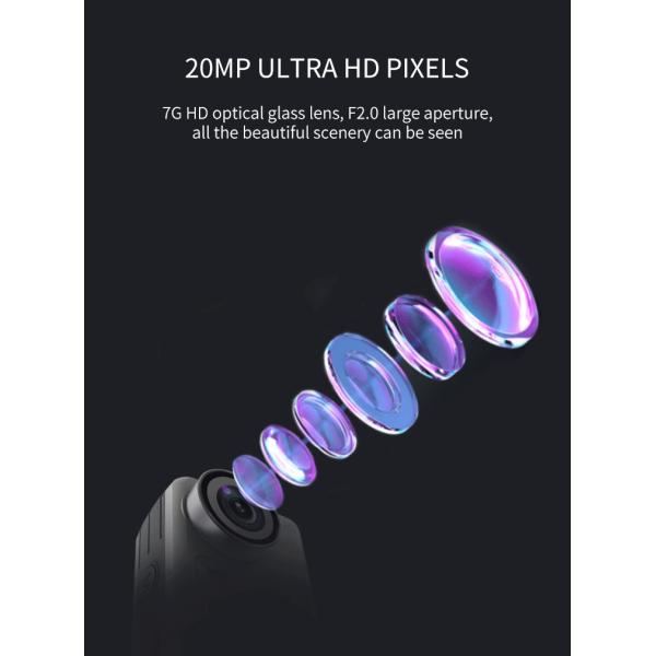 4k Icatch Anti Shake Action Camera 1350mAh Waterproof Wifi