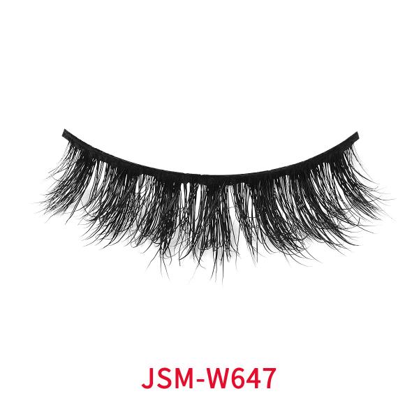 Quality Natural Black 15mm 3d Faux Mink Lashes Soft Handmade for sale