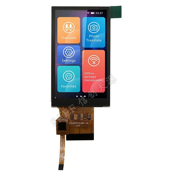 Quality Touch Screen PCAP TFT Display 3" 240x400 MCU 8bits 16bits Interface 40 Pin for sale