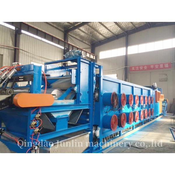 Floor Standing Rubber Batch Off Cooling Machine / Conveyor Belts Cooling Line