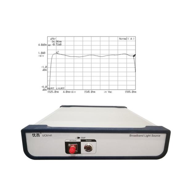 Quality C Band ASE Light Source Bandwidth Up To 40 nm Broadband light source for sale