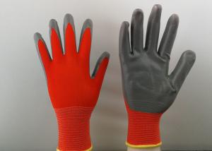 Buy cheap 13 Gauge Nitrile Coated Gloves Super Light With Smooth Finished Nitrile product