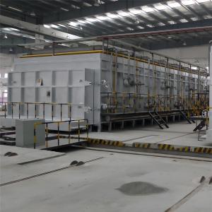 Annealing Hardening Gas Shuttle Kiln High Temperature