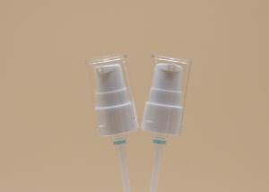 MS Over Cap Face Cream Pump Smooth Closure With ISO 9001 Certification