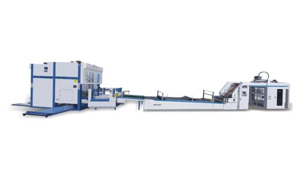 Quality Automatic High Speed Litho Flute Laminator 800gsm  For Corrugated Cardboard for sale