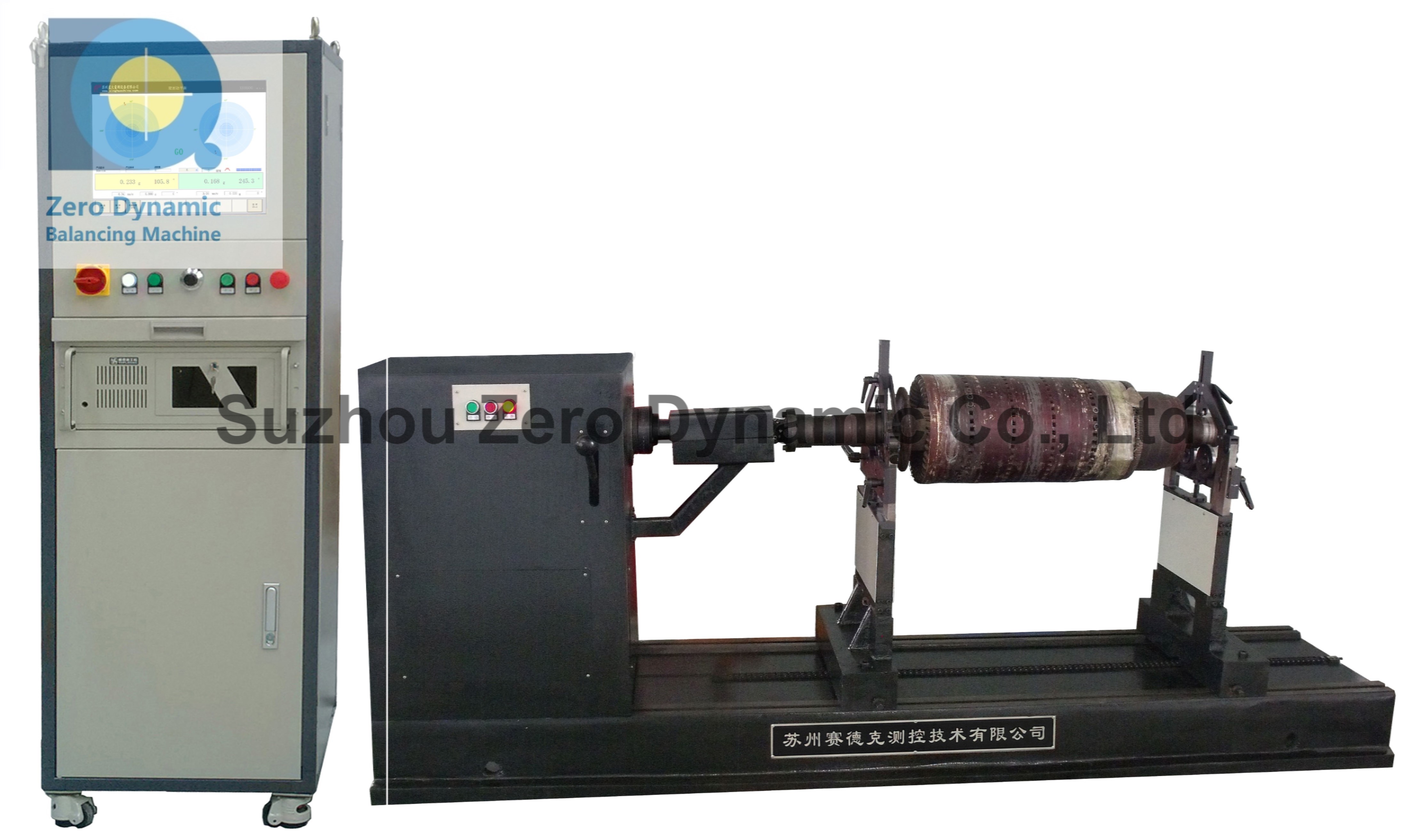 160-5000kg Universal Joint Balancing Machine For Motor Rotors / Fan Impellers / Rollers