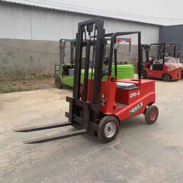 Quality 0.5 Ton Mini Electric Forklift With Certification And Customize For Construction Works for sale