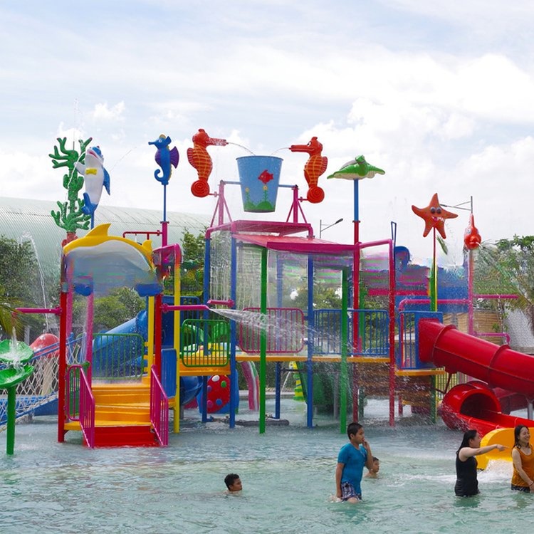 Hot Sale Fiberglass Water House Slide for Swimming Pool Park