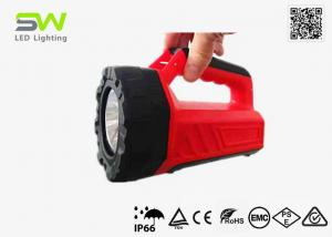 Buy cheap 1800 Lm Portable Rechargeable Spotlight With White Red Flood Beam product