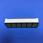 Ultra white 10mm Six digit 14 segment led display common anode for Instrument