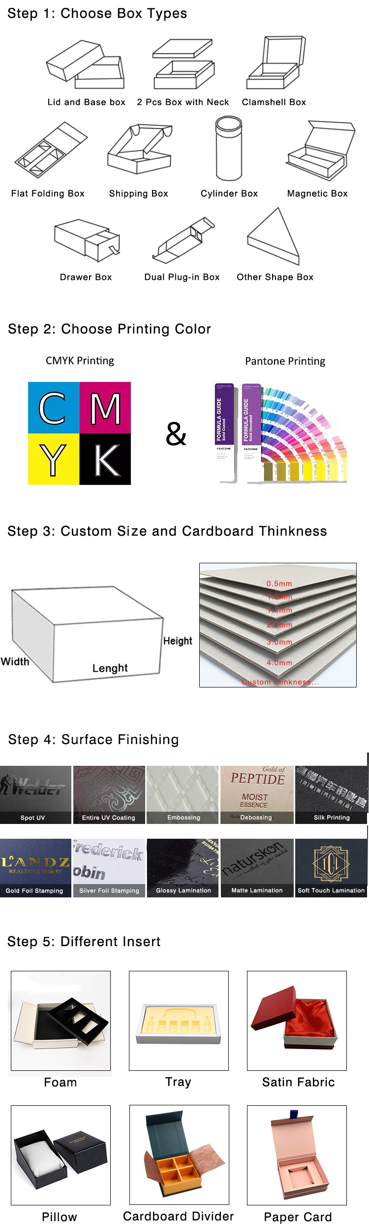 Customized Sliding Drawer Box Paperboard Empty Eyelash Box With Window For Display