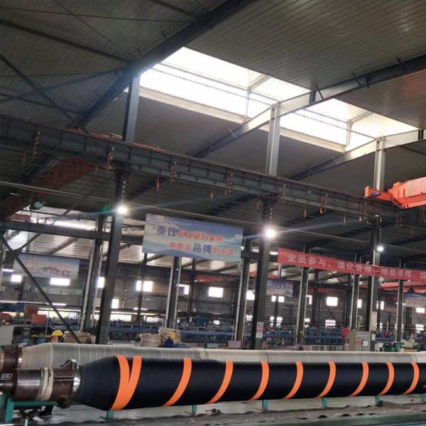 High Flow Marine Floating Pipeline Flame Retardant Floating Hoses 16 Bar