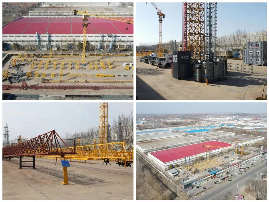 Hot Sale The Second USD Zoomlion Construction Flat-Top Tower Crane 7025 12mt with CE