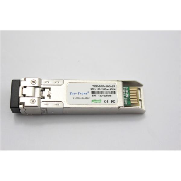 1550nm Low Power Consumption SFP 10G 40KM Optical Transceiver