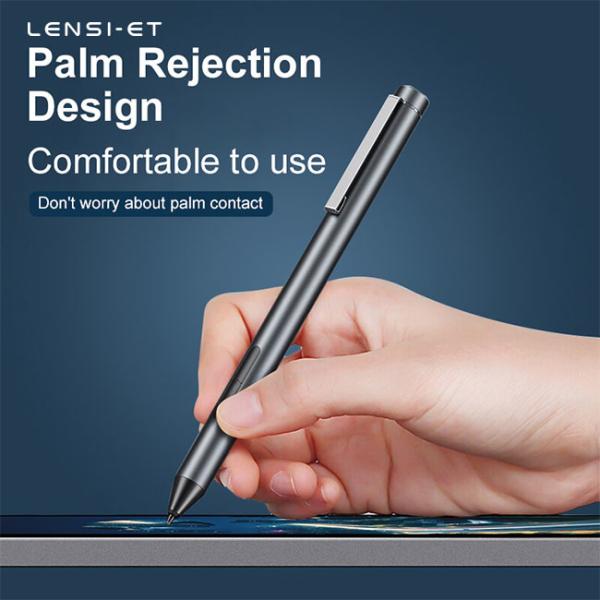 Active Surface Tablet Stylus Pencil Aluminum Alloy Metal Stylus Pen Palm Rejection