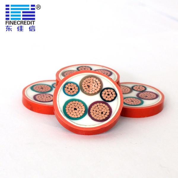 Quality 600-1000KV Insulated Power Cables , Inorganic High Temperature Electrical Wire for sale