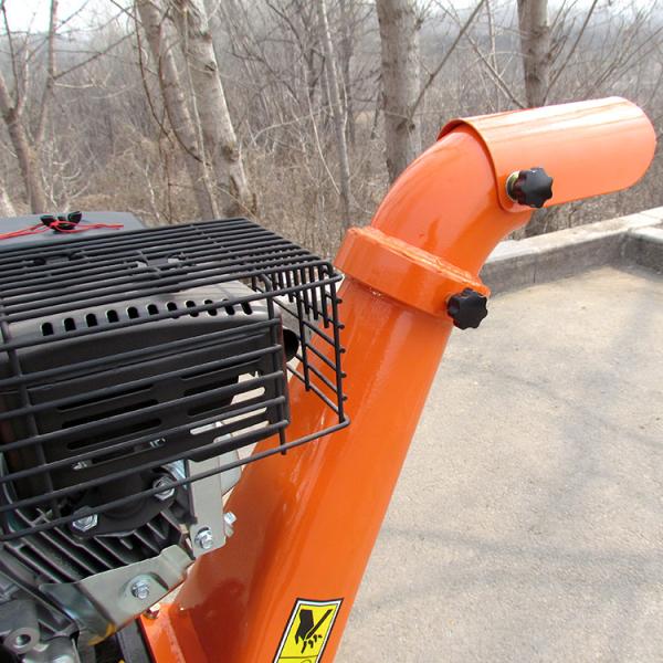 Small Wood Chipper Machine Design Gasoline 196cc 3.6kw 6.5HP